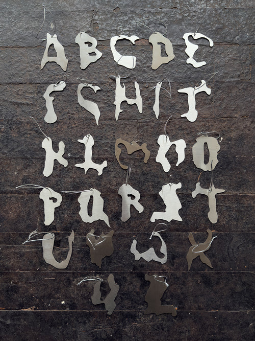 'A' Initial Decoration