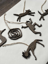 Load image into Gallery viewer, &#39;Spiral Snake&#39; Wooden Decoration
